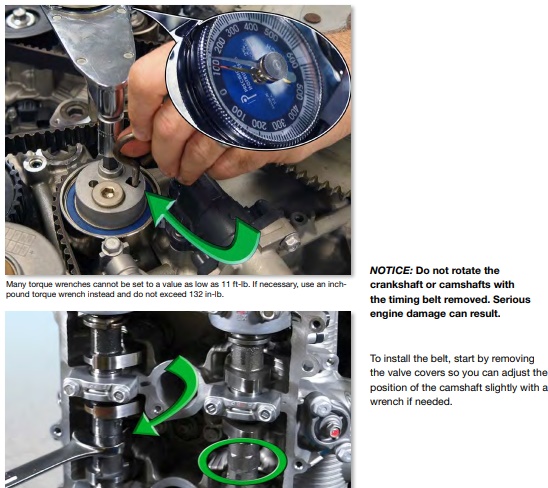 yamaha f150 timing belt replacement